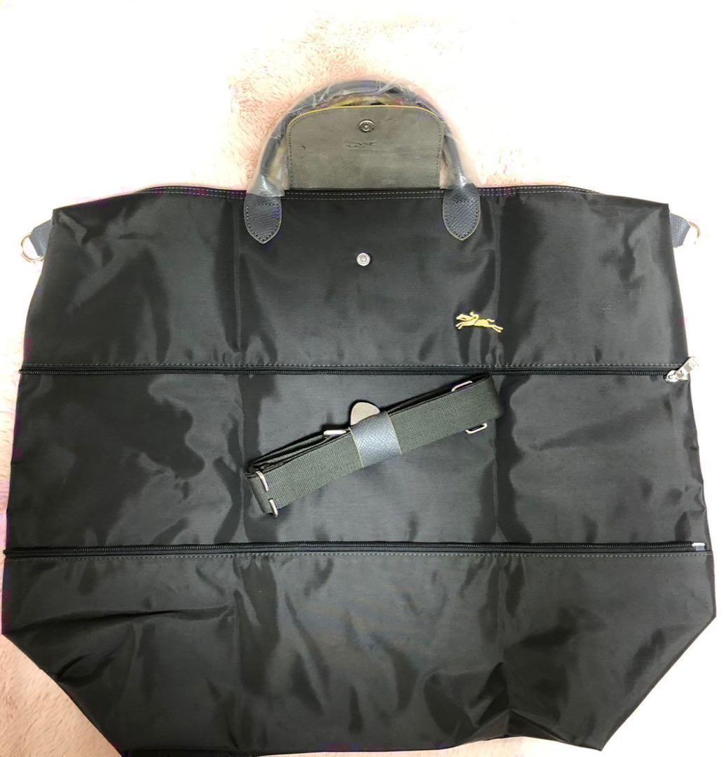 【新品】ロンシャン ル・プリアージュボストン男女兼用 ガンメタル