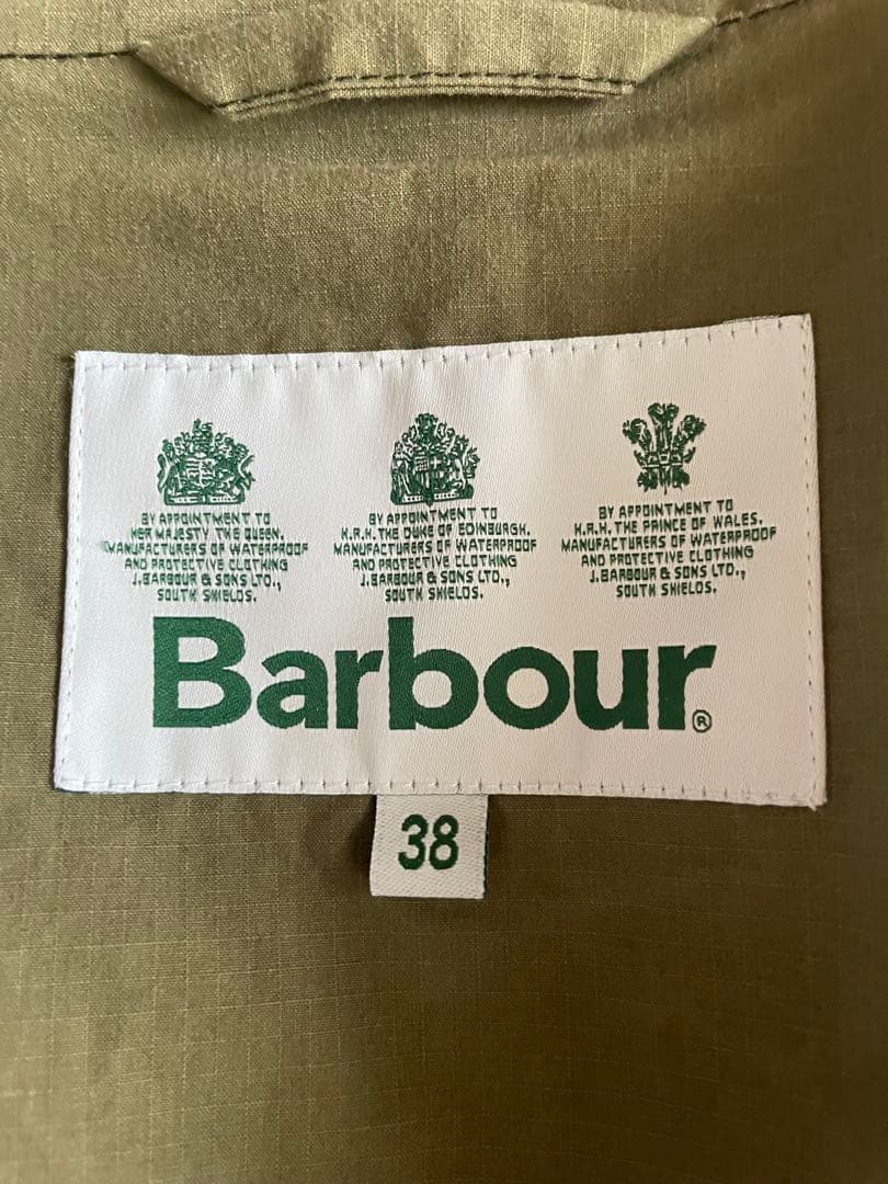 BARBOUR DESPATCH RIDERS COAT　38