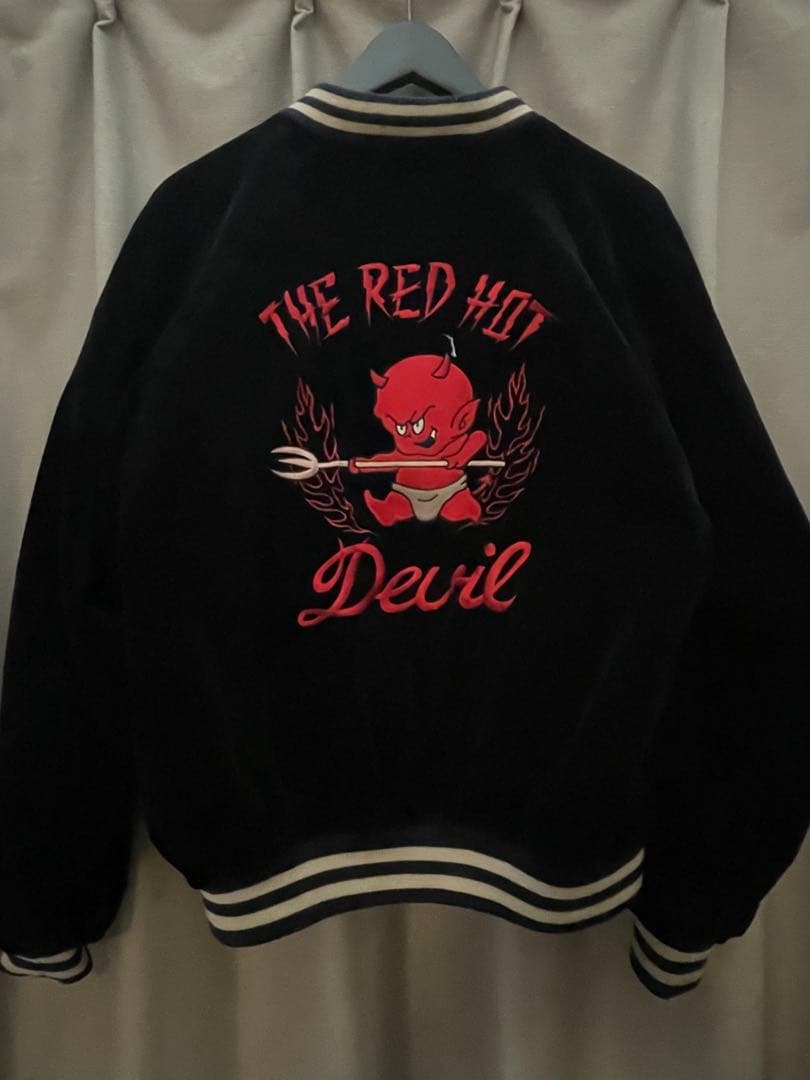 【希少】JUNGLE STORM/THE RED HOT Devil/スカジャン