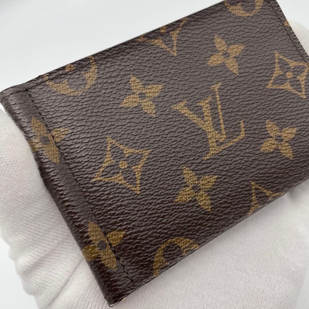 ルイヴィトン マネークリップ　お札入れ　モノグラム　ポルトフォイユパンス