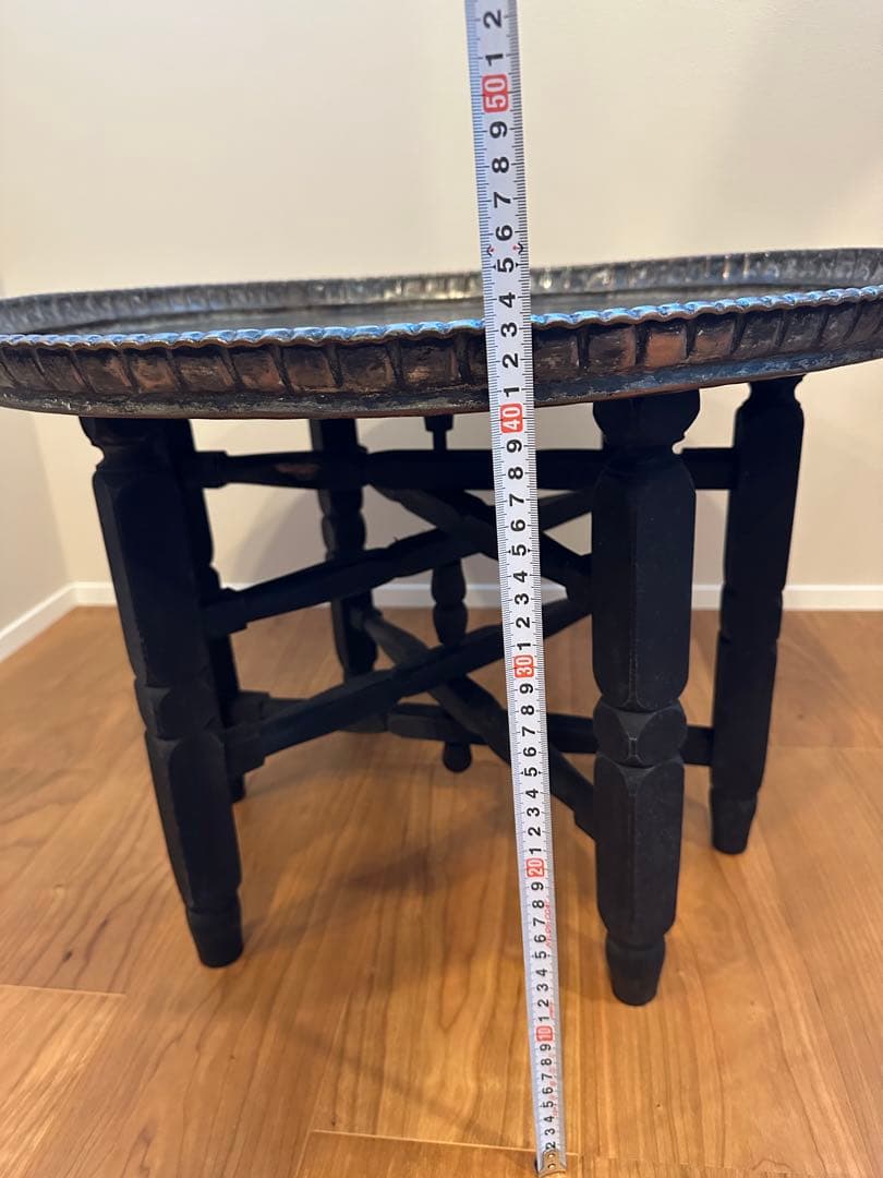 西洋民芸グランピエ　トルコのトレイテーブル