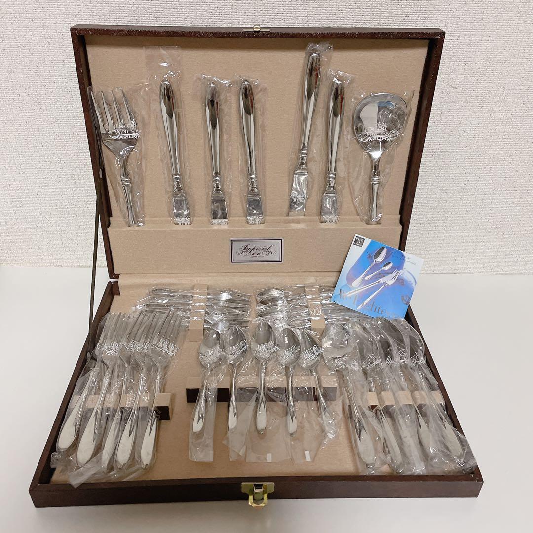 未使用 azuma アヅマ インペリアル カトラリーセット 32本 18-18