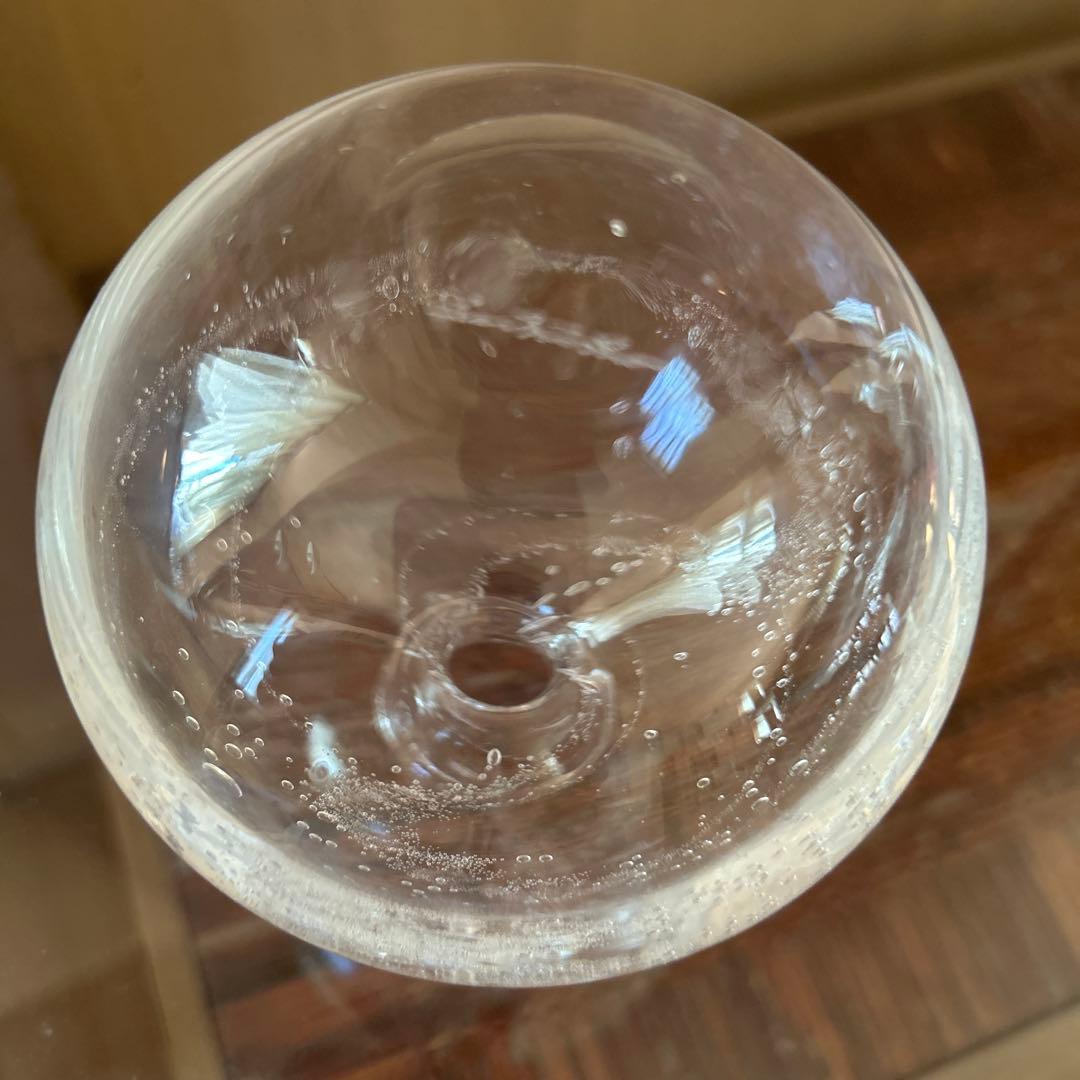 新品◆103荒川尚也　そばちょこ&型徳利　ガラスボウルL アワガラス4点セット