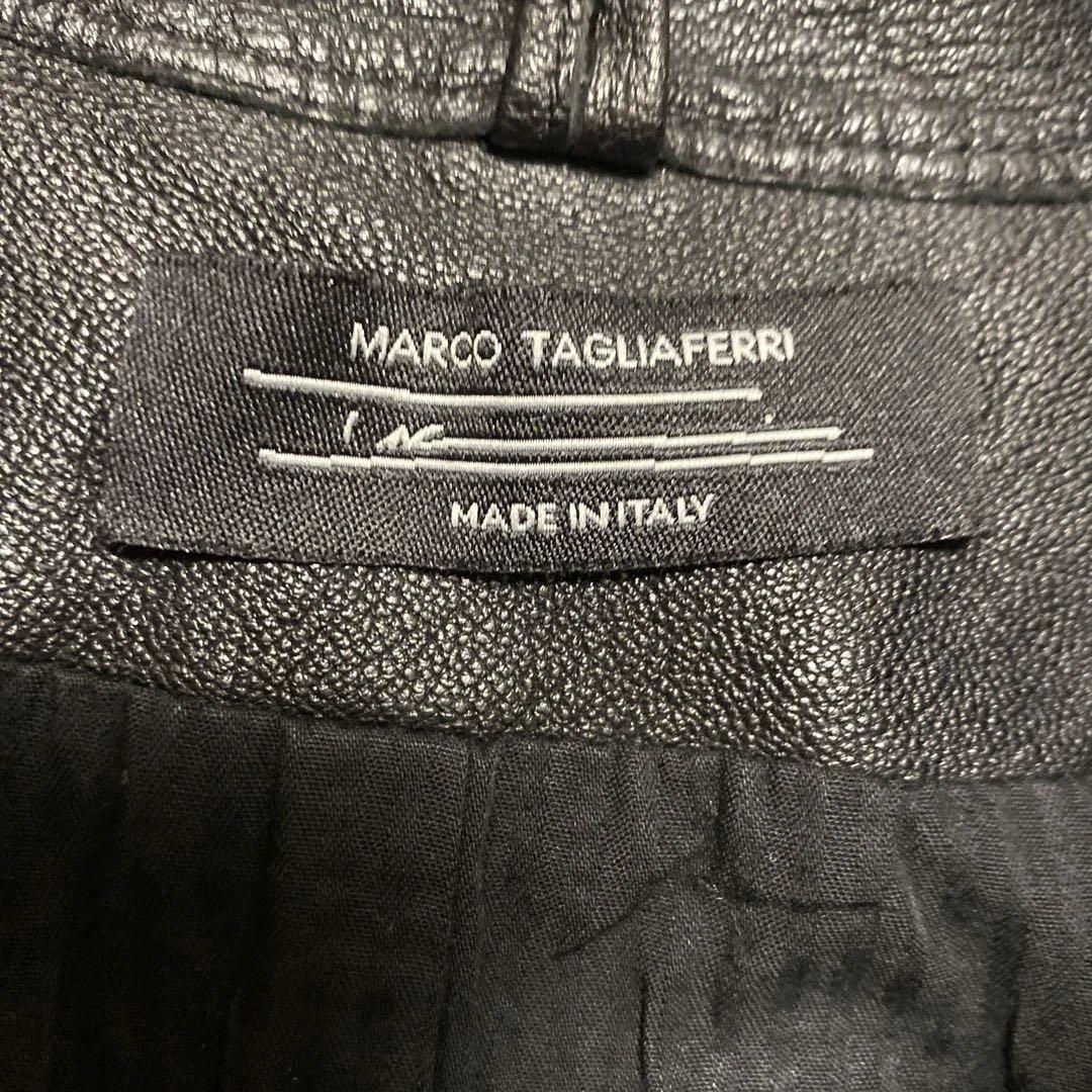 MARCO TAGLIAFERRI マルコタリアフェリ　レザージャケット　エディ