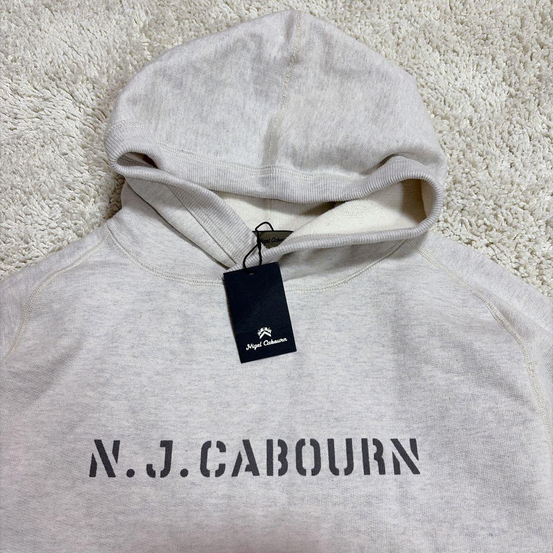 【未使用】ナイジェル・ケーボン 50s パーカー レタード PARKA プリント