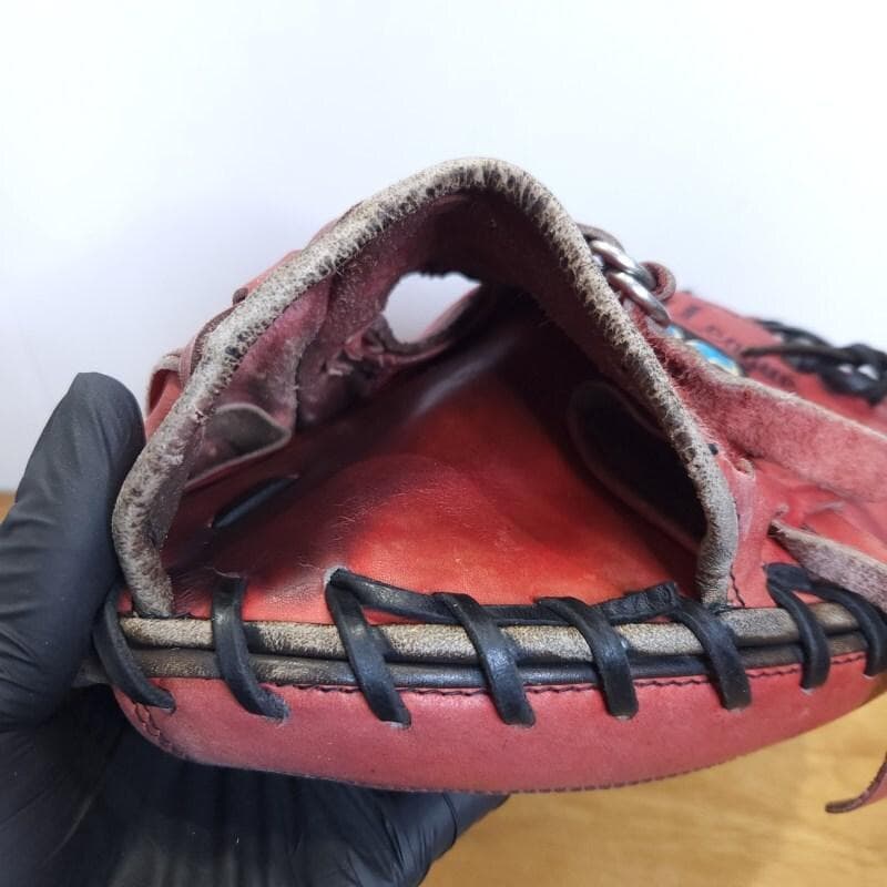 ミズノ 城島健司モデル 日本製 レア ミズノ版 キャッチャーミット 軟式グローブ