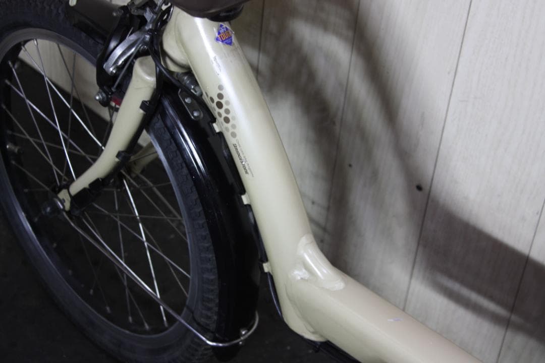 ブリヂストンアンジェリーノプティット e A20L36 8.7AH クリーム色