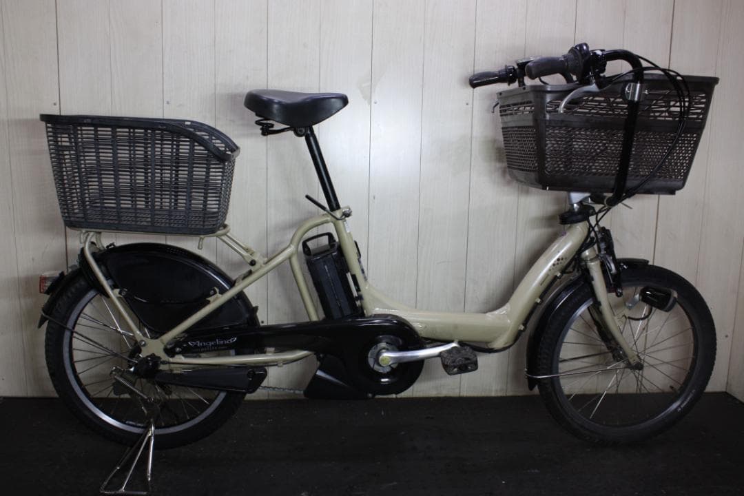 ブリヂストンアンジェリーノプティット e A20L36 8.7AH クリーム色