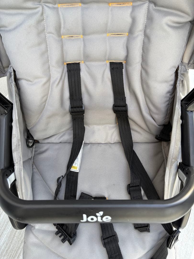 カトージ　joie 二人乗りベビーカー　エヴァライトデュオ　双子　兄弟　グレー