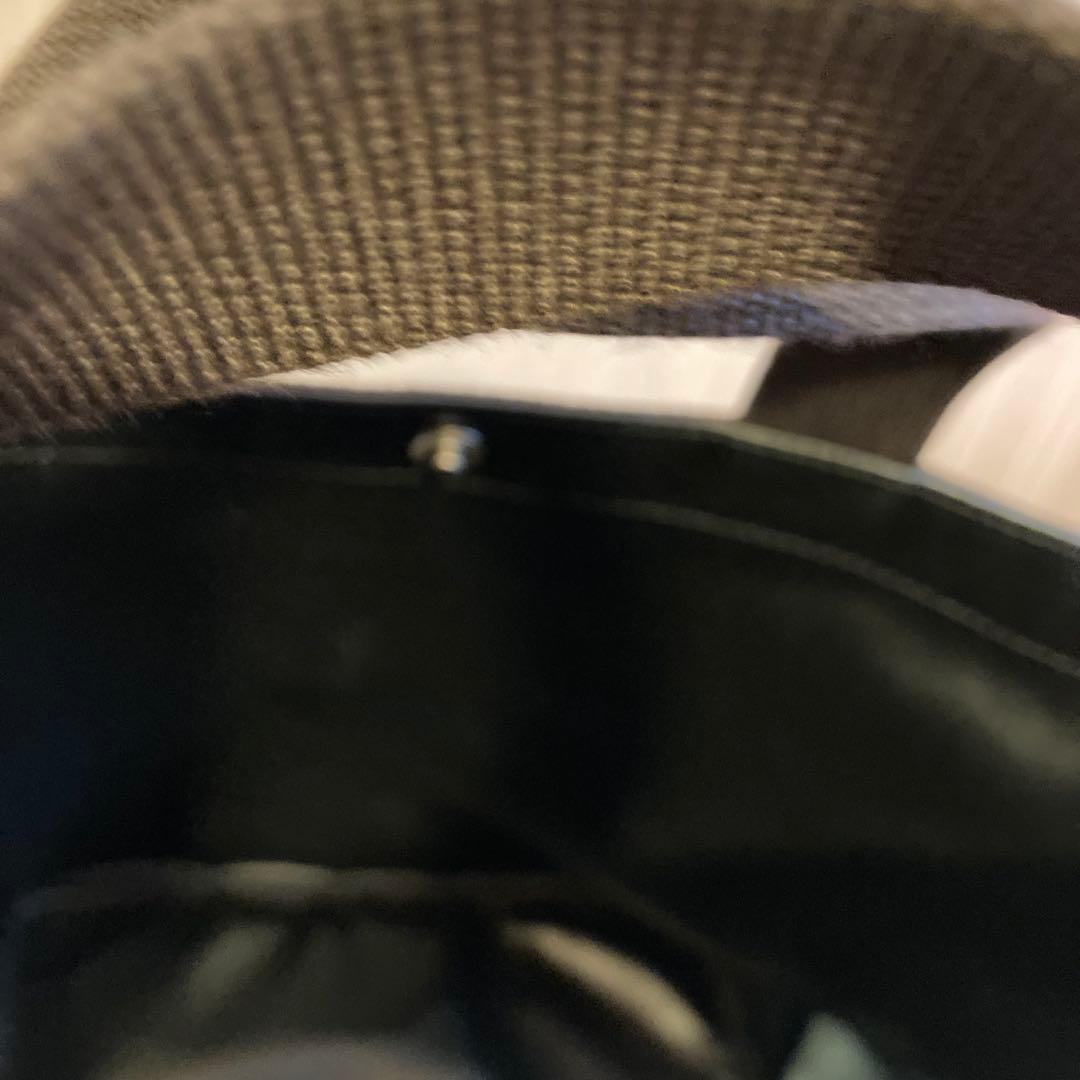 Hervé Chapelier ダークグレー トートバッグ