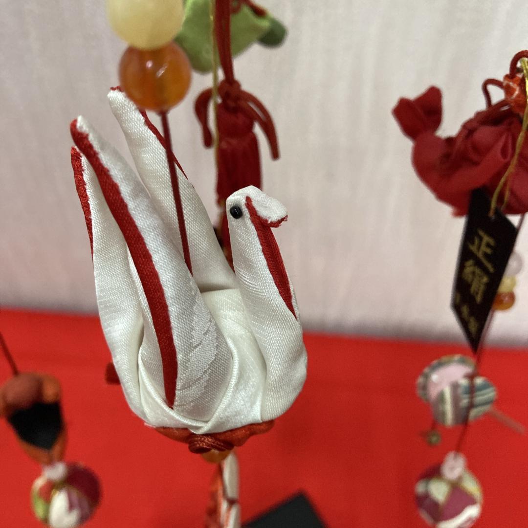 No.7 正絹つるし雛　雛人形吊るし飾り　雛祭り吊るし雛　3月ひな祭り
