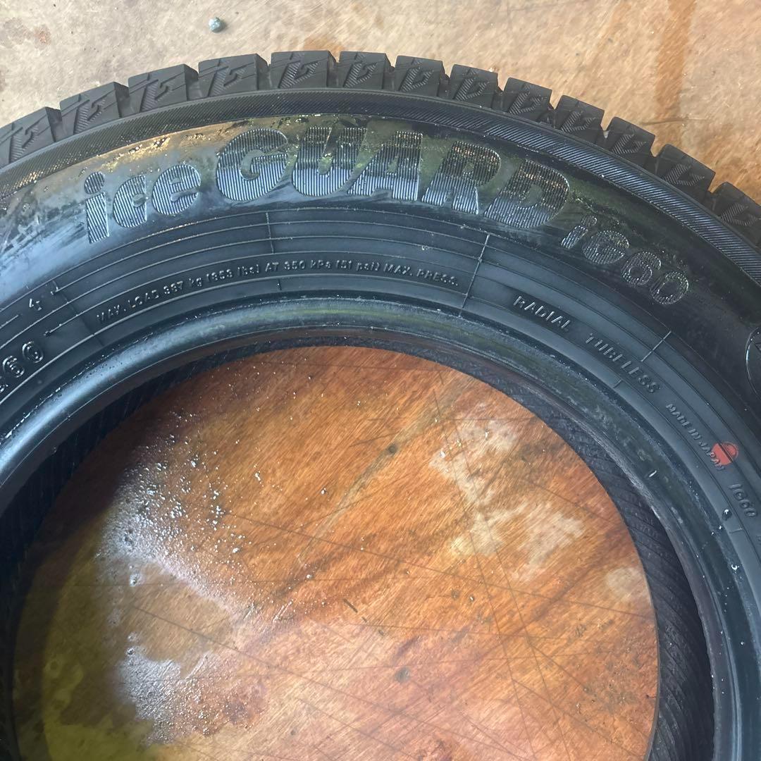 145/80R13 スタッドレス　深溝　ヨコハマ　4本 送料込み　TS859