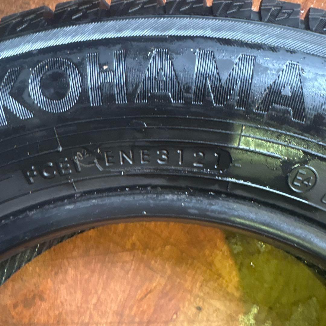 145/80R13 スタッドレス　深溝　ヨコハマ　4本 送料込み　TS859