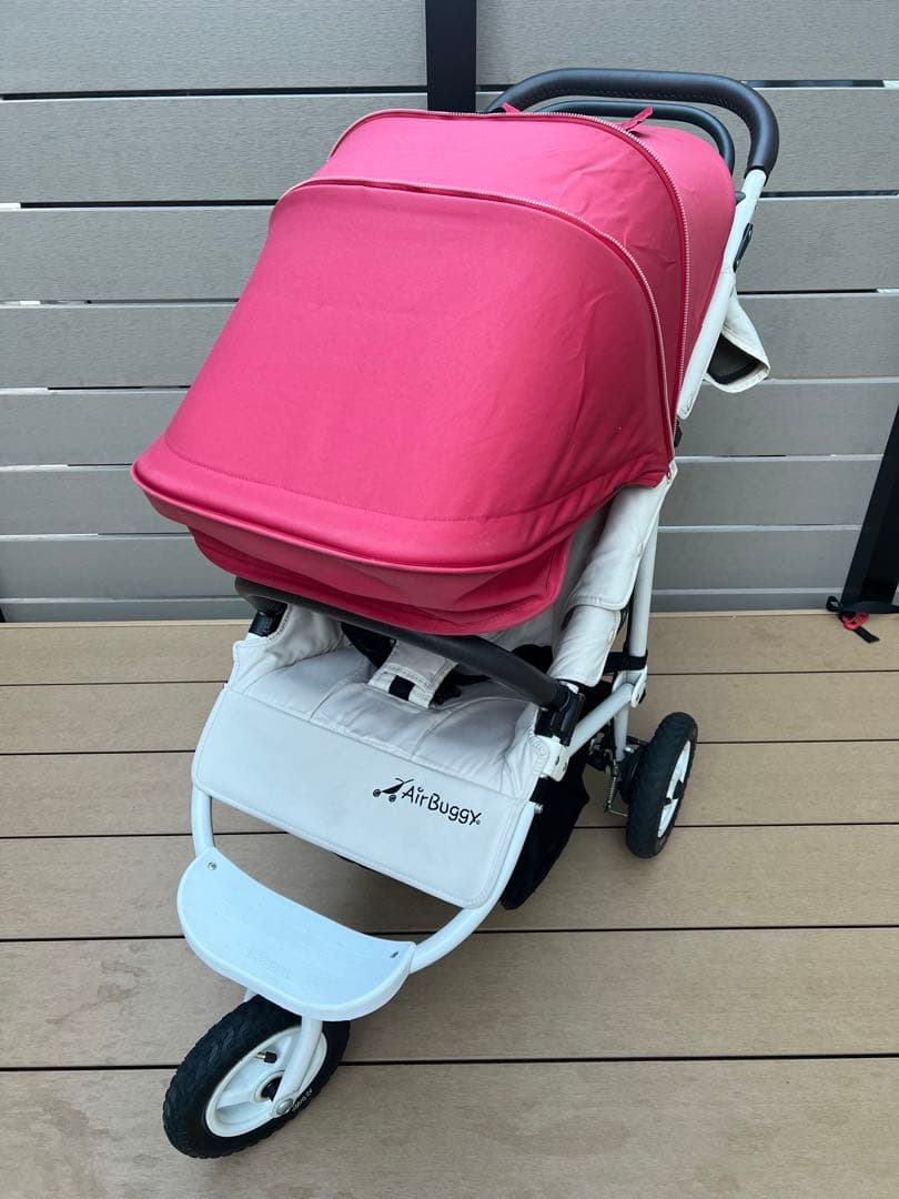 【付属品あり】AIRBUGGY COCO PREMIER赤 ベビーカー