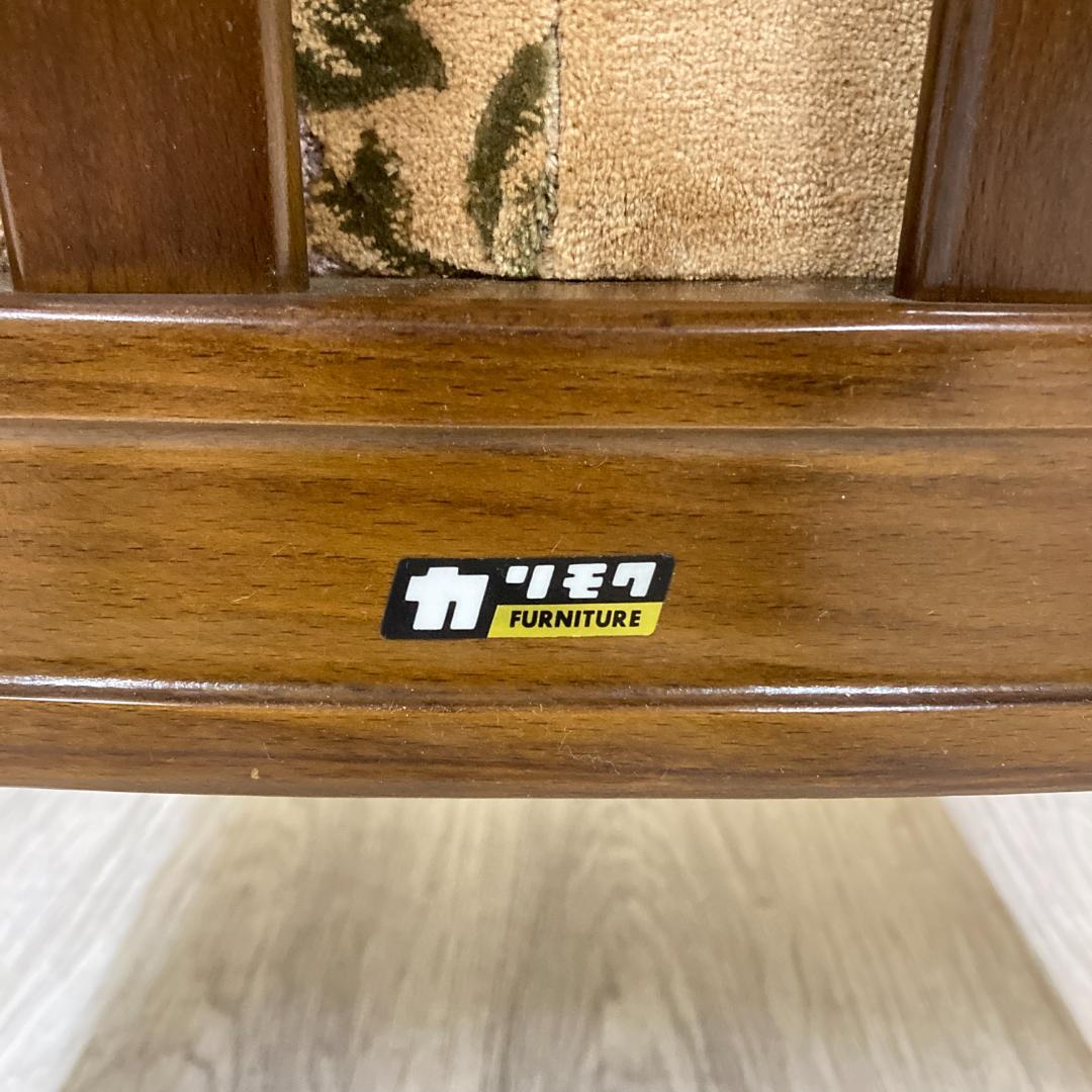 【カリモク】オールド　コロニアル アームチェア　1人掛けソファ 椅子 ②