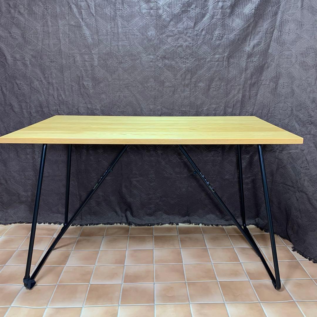 【無印良品 muji】木製折りたたみテーブル デスク 作業台 ダイニングテーブル