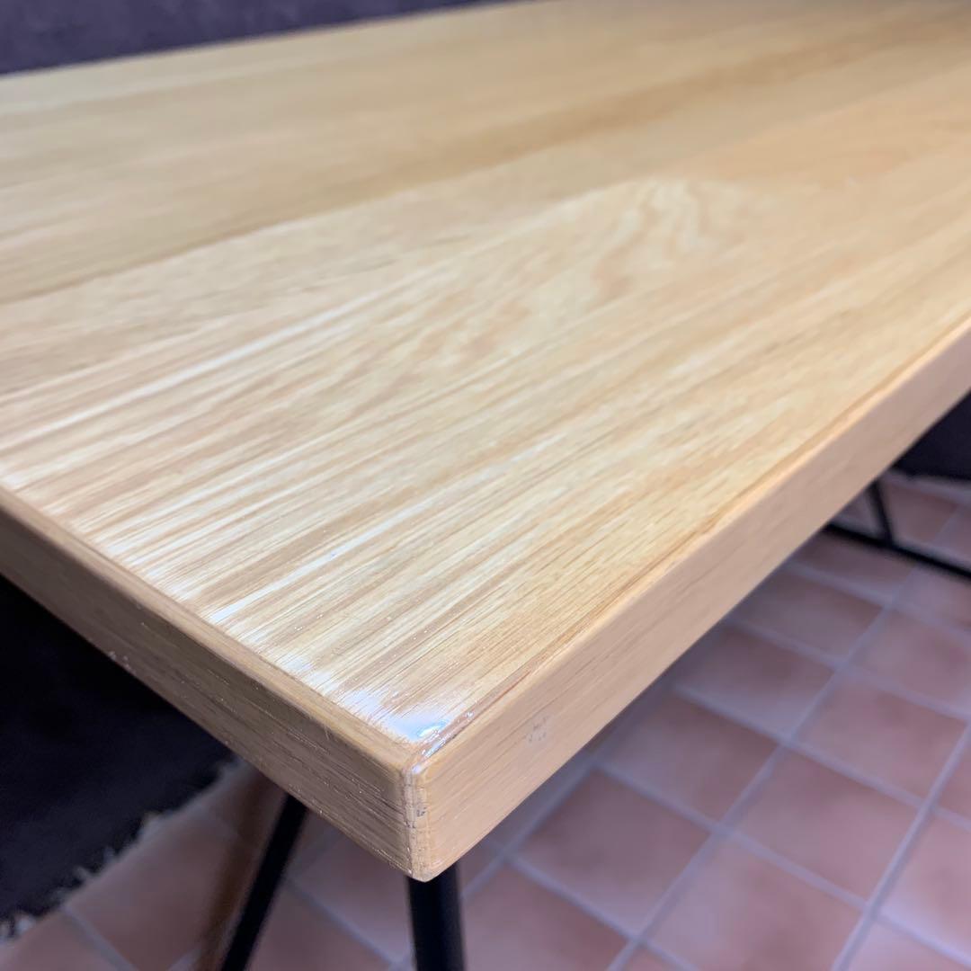 【無印良品 muji】木製折りたたみテーブル デスク 作業台 ダイニングテーブル