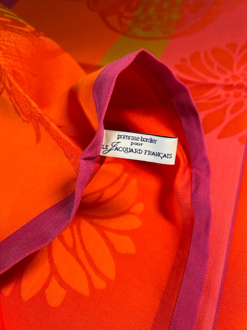 Jacquard 花模様テーブルクロス