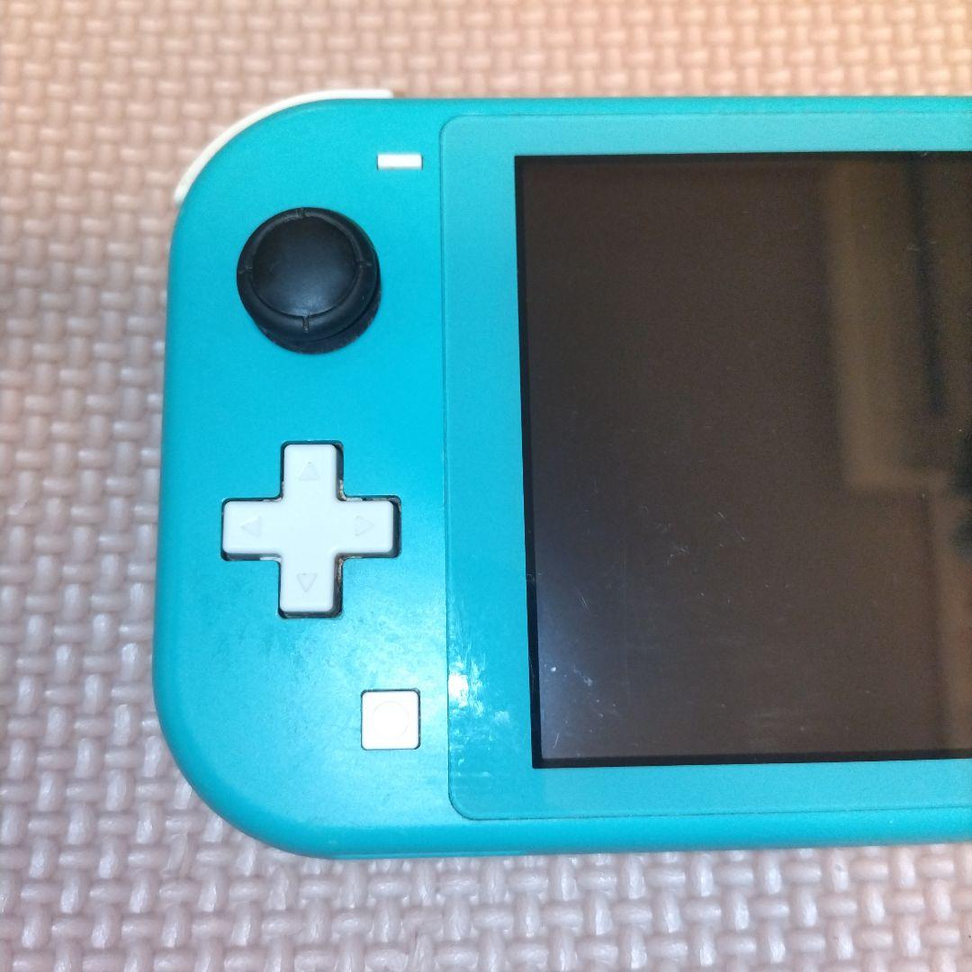 Nintendo Switch Lite ターコイズ 本体破損あり
