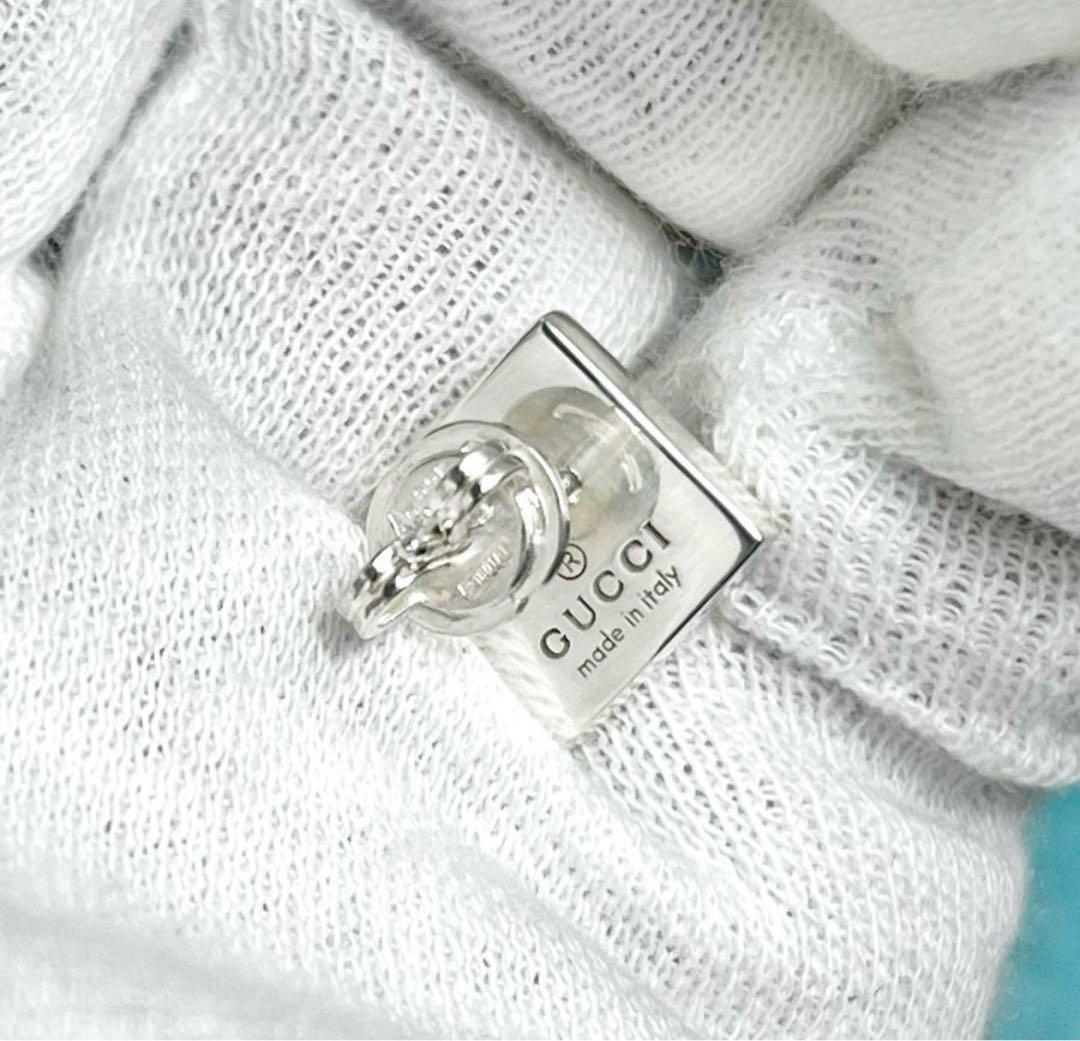 美品‼️GUCCI ダイアゴナルピアス　シルバー925 片耳‼️