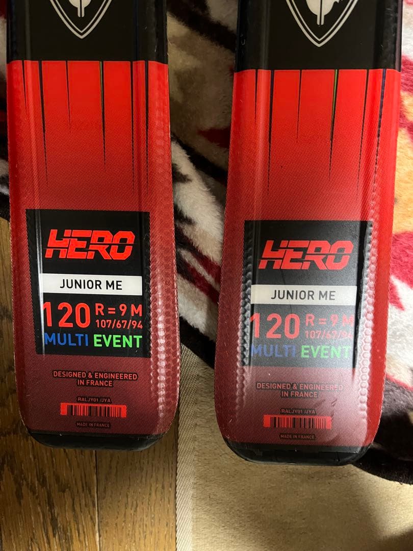 ROSSIGNOL HERO 120 スキーセット　ブーツ23.0