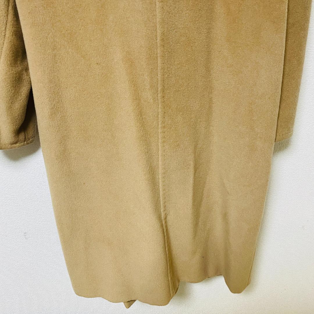 マックスマーラ　MAXMARA カシミヤ 白タグ アイコンデザイン ロングコート
