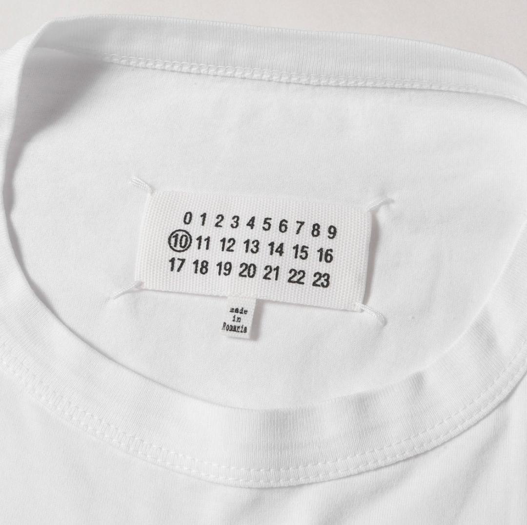 Maison Margiela メゾンマルジェラS30GC0701 ロゴTシャツ