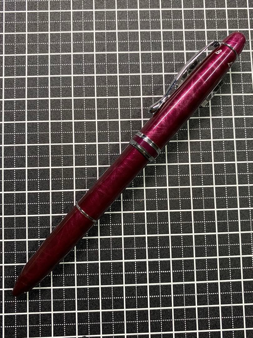 PILOT EXECT 4C BLACK&RED 多機能ペン