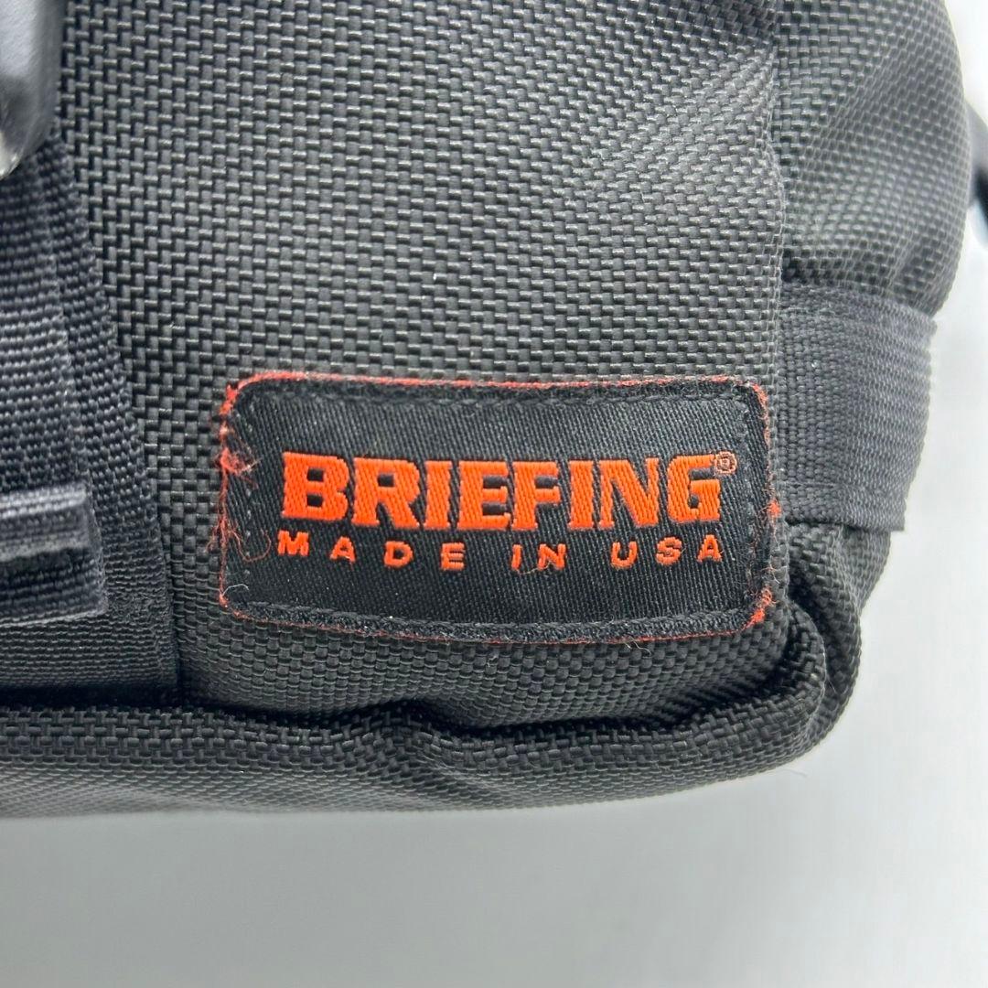 美品☆BRIEFING　LANCE3　メッセンジャーバッグ　ブラック