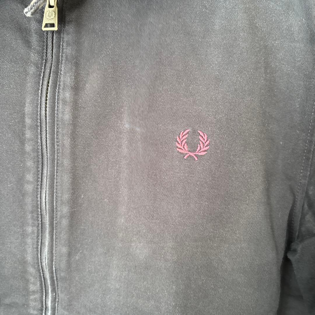 FRED PERRY ダークグレー　ネイビー　 ジャケット Sサイズ