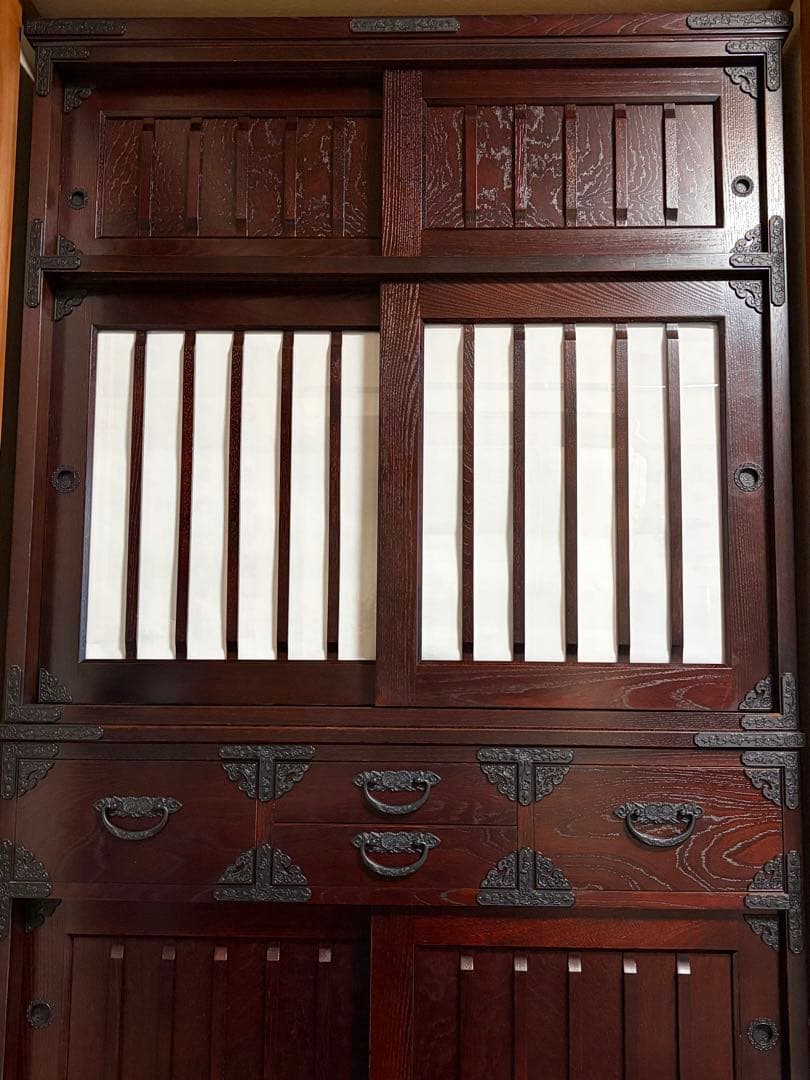 水屋箪笥 和箪笥 岩谷堂箪笥 桐箪笥 日本製 国産家具 ケヤキ タンス 家具