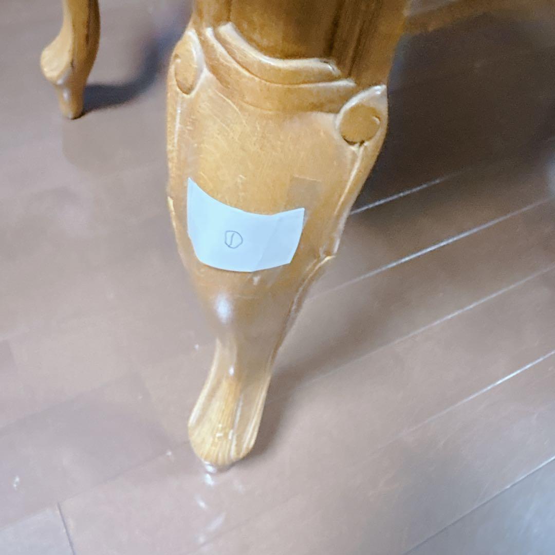 希少品　イタリア ヴェローナ　クラシック 猫脚 リビングテーブル 象嵌細工
