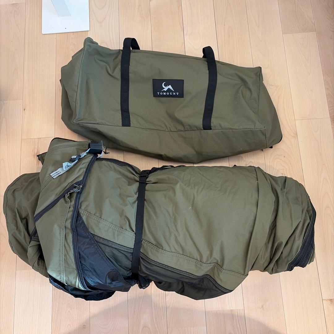 【美品】tomount G-moon TC +拡張テント