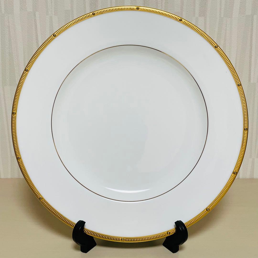 Noritake ノリタケ ロシェルゴールド 皿 プレート 約27cm 6枚