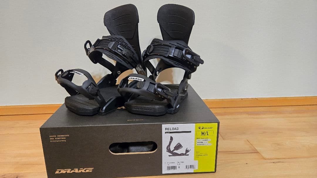DRAKE RELOAD 25-26 M/L(25～27.5) ブラック