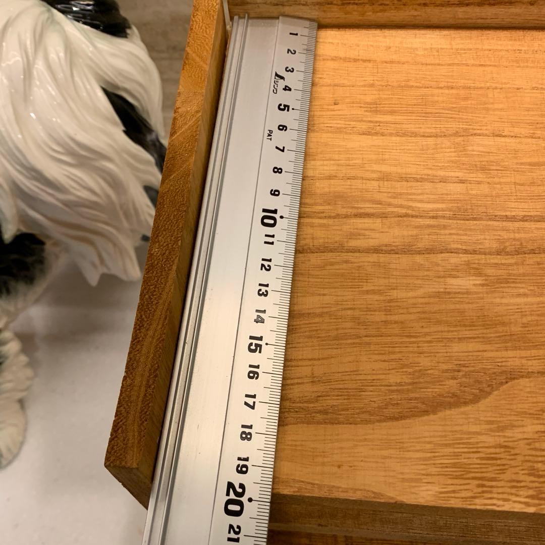 す*♬様 アンティーク風　スライド式書類ボックス　ハンドメイド