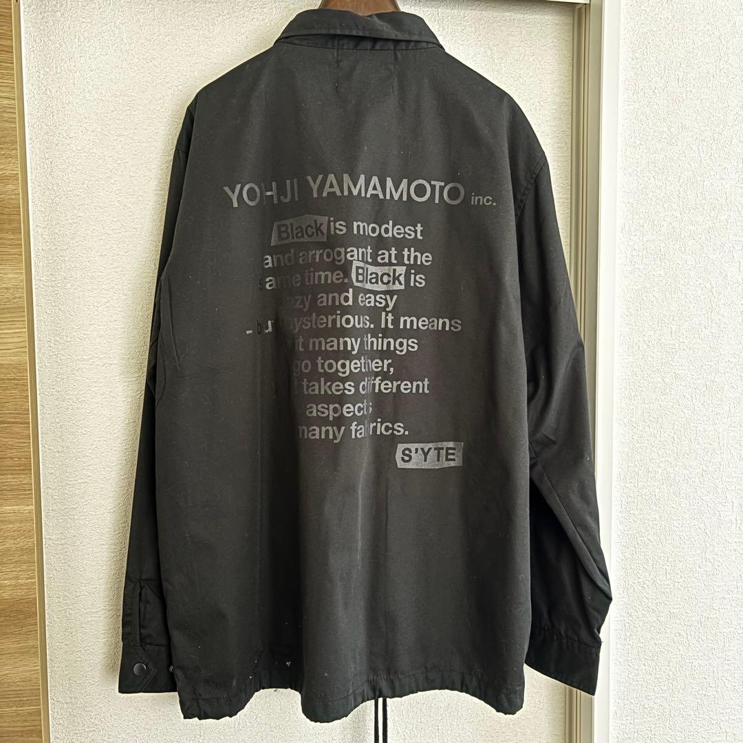 S'YTE ヨウジヤマモトサイト メッセンジャーコーチジャケット 黒 3