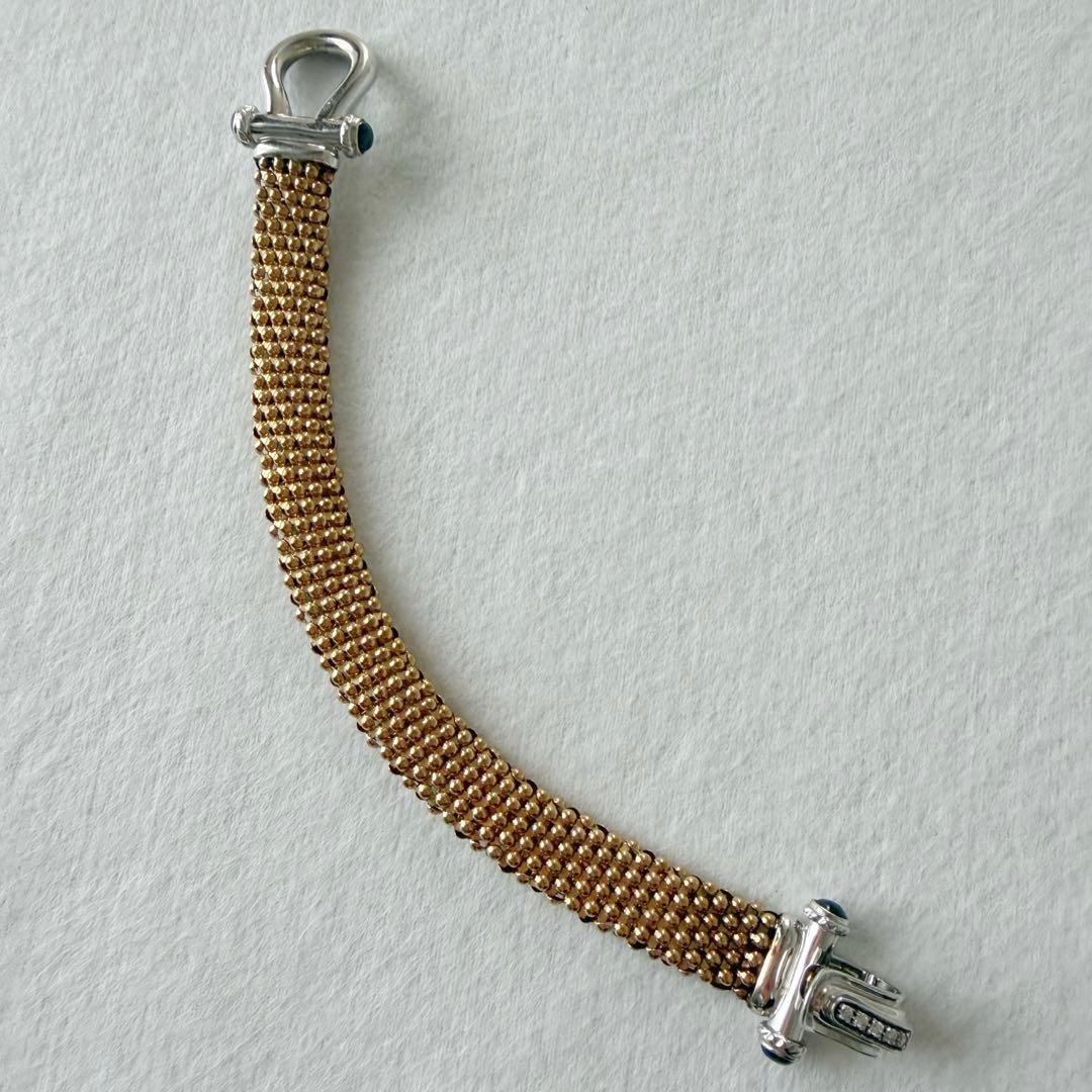 9kゴールド ポップコーンブレスレット