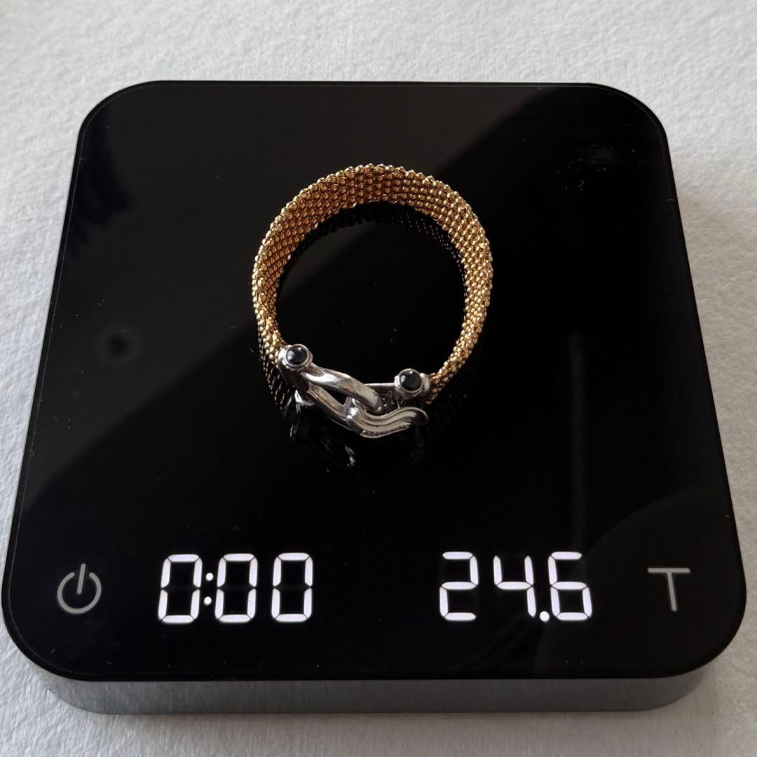 9kゴールド ポップコーンブレスレット