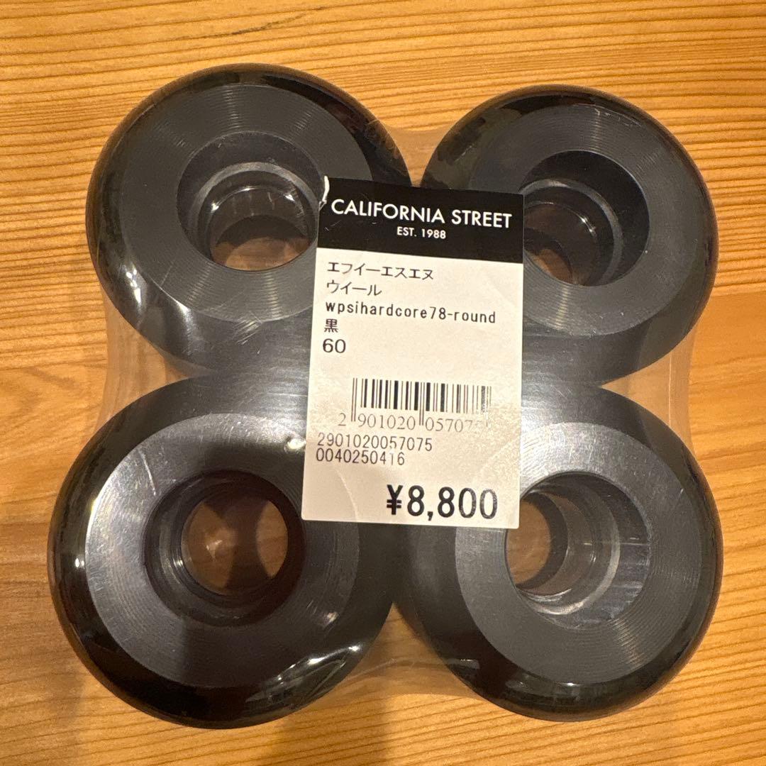 スケートボード W.P.S.I SOFT SLIDE WHEELS 60mm 78A FESN