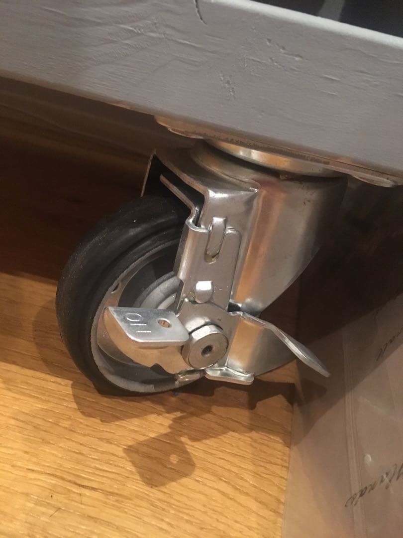 送料込 テレビボード/ローテーブル キャスター付