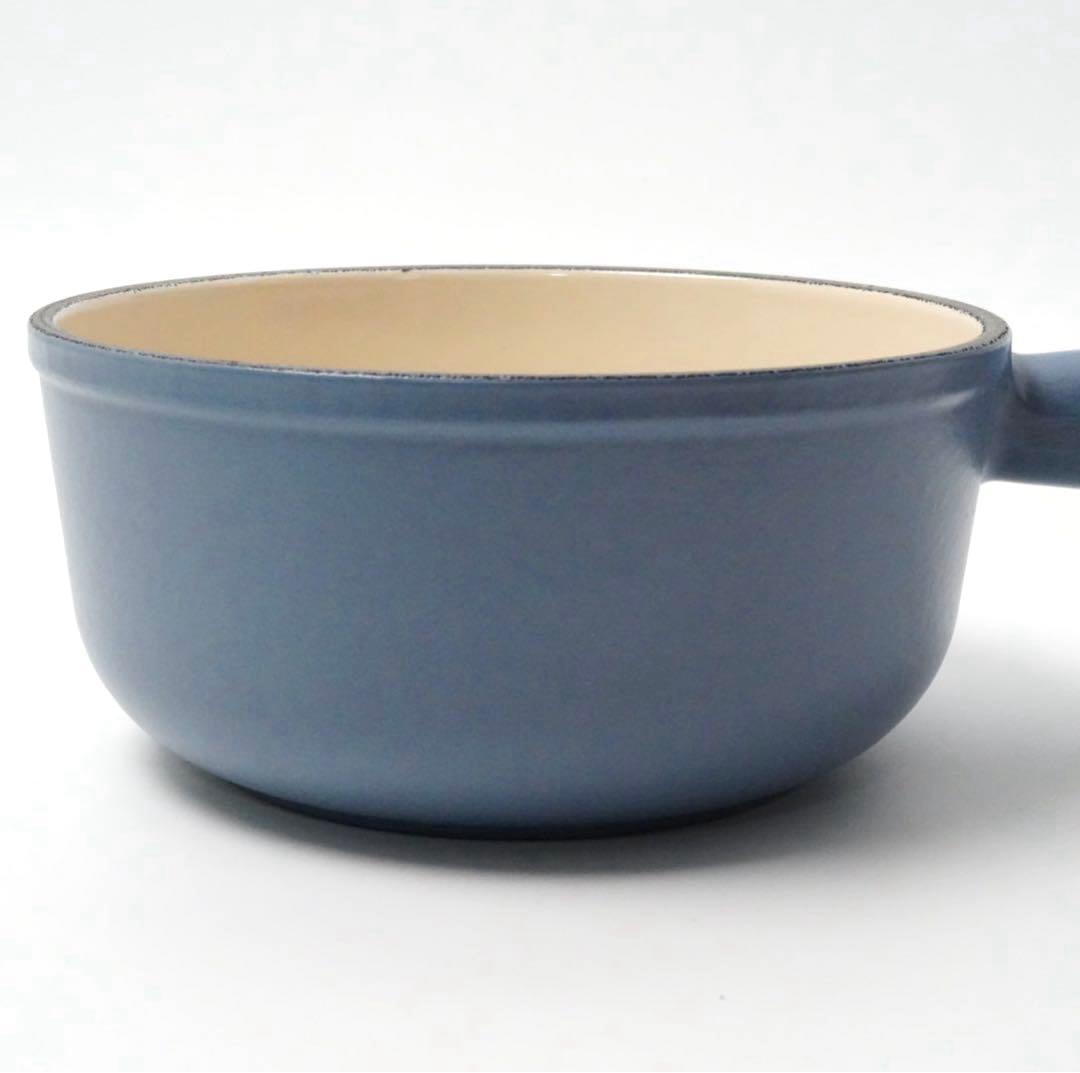 【美品】LE CREUSET　ソースパン　ミネラルブルー　16cm