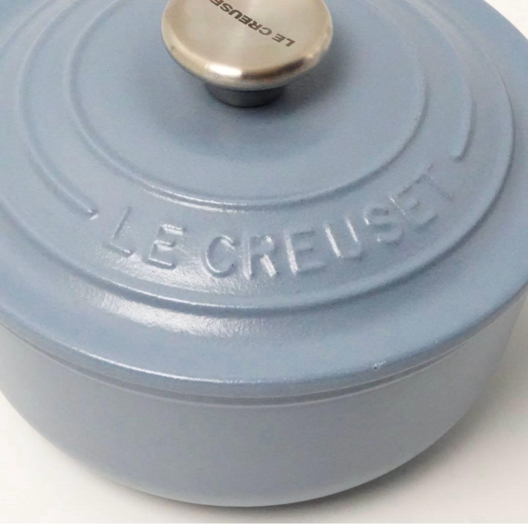 【美品】LE CREUSET　ソースパン　ミネラルブルー　16cm