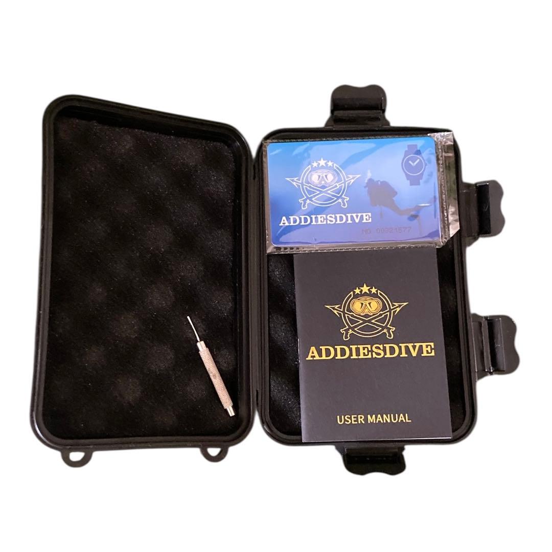 【新品未使用】ADDIESDIVE ミリタリー フィールドウォッチ AD2079