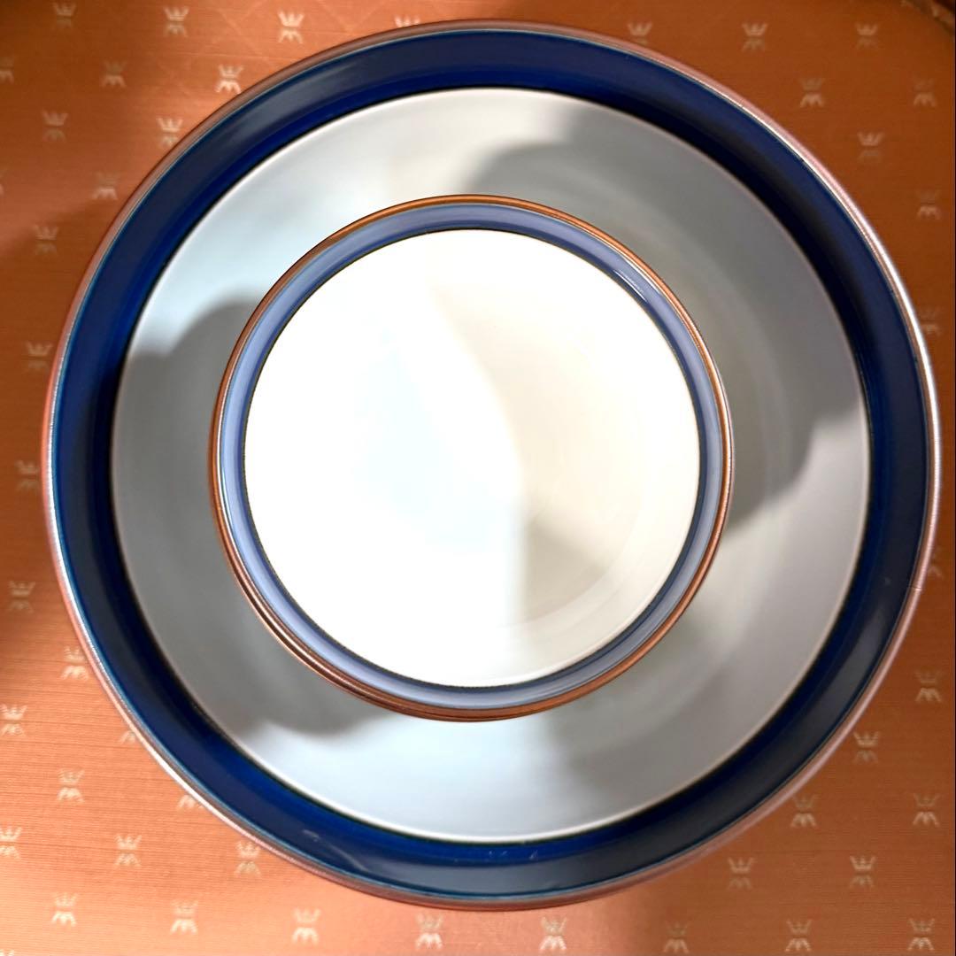 【未使用】日本製　波佐見焼　白山陶器　マルティブルー ボウル＆皿12個セット