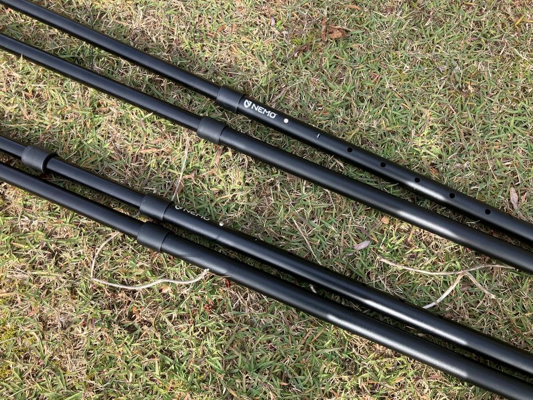 NEMO ヘキサライト エレメント６P TC おまけの拡張ポール付