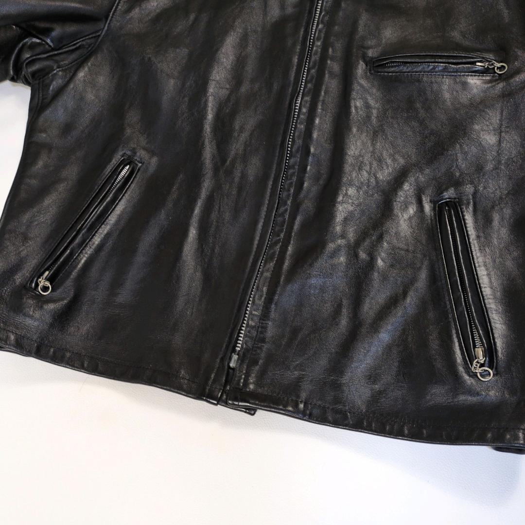 希少サイズ 46 Schott ショット 641 シングルライダース ジャケット