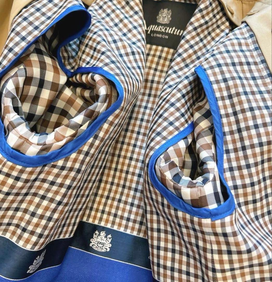 も*】様 アクアスキュータム　トレンチコート　8 大草直子 8