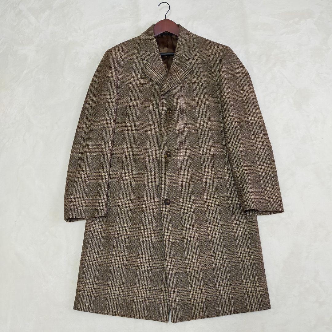 美品　イタリア製　ロロピアーナ×ブルックスブラザーズ　ロングチェスターコート