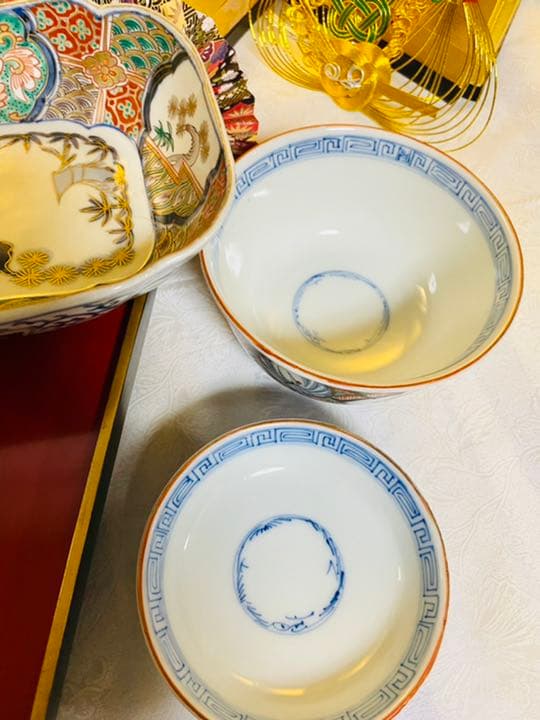 A6 高級骨董膳　古伊万里膳 1名様　6点　おもてなし